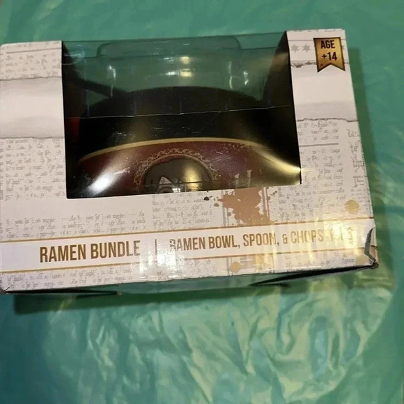 Harry Potter Ramen Noodle Bowl- Broken Soup Spoon 😞 - Picture 3 of 4